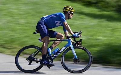 Imanol Erbiti Alpeetako lehendabiziko etapako ihesaldian sartu zen