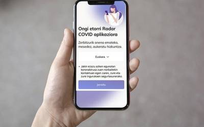 'Radar Covid' euskaraz deskarga daiteke jada