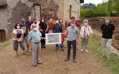 Igartza multzo historikoak bisita erreala jaso du berriz