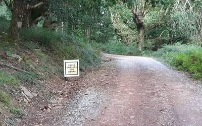 Donezteben Askinera eramaten duen pista itxiko dute bi astez