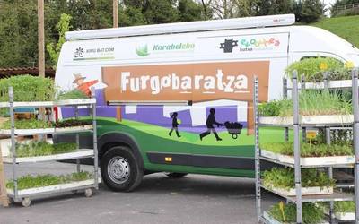 Furgobaratza zerbitzua eskainiko dute astelehenean Azkoitiko Baratze Parkean