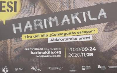 "Harimakilatik ihesi", ihes gela moduko jolasa Ordizian