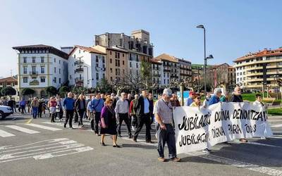 Pentsio duinak izatea baino gehiago nahi dute erretiratuek