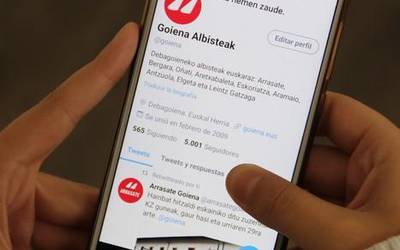 Goienaren sare sozialek hazten jarraitzen dute
