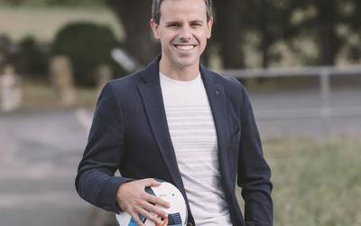 Adrian Merino Gipuzkoako Futbol Federazioko presidente izateko hautagaia da