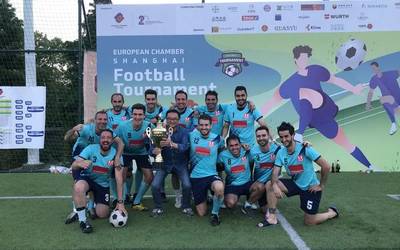 Mondragon Taldea txapeldun Shanghain, enpresen arteko futbol txapelketan