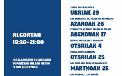 Uribe Kostako Irakurzaleen Txokoari hasiera emango diote urriaren 29an