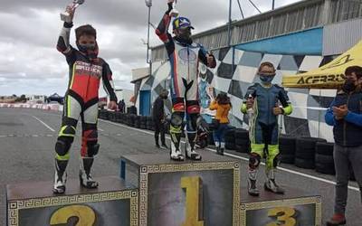 Euskadiko txapelketa irabazi du Julen Mateosek Minimotard 65 kategorian