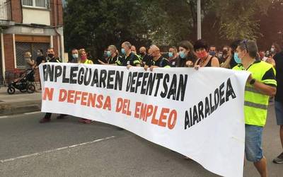 Laudioko lantegiaren aurrean elkartuko dira gaur 12:00etan Tubacex taldeko grebalariak