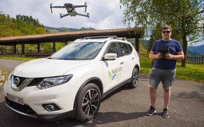 Bittor Murguzur: "Soraluzen dronearekin hegan egiteko baimen berezia behar da"