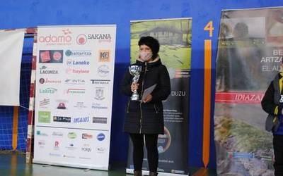Uharte Arakilgo gazta txapelketan bigarren postua lortu du Marta Perez Loperenak