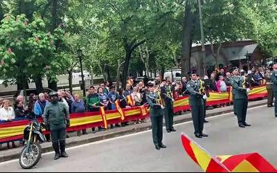 Aurten ez da Guardia Zibilaren desfilerik izango Iruñean