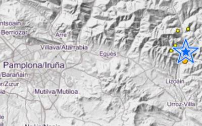 3,1 graduko lurrikara izan da Lizoain-Arriasgoitin