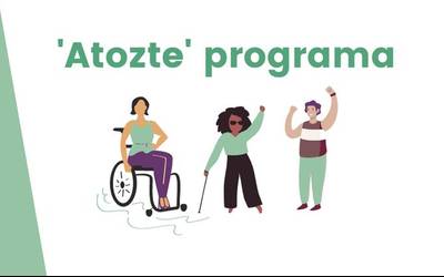 Hilaren 17an hasiko da aniztasun funtzionala duten pertsonei zuzendutako 'Atozte' programa
