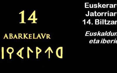 Euskararen eta iberieraren arteko lotura hizpide izango dute Eginon