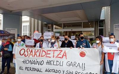 Hainbat sindikatuk hiru greba egun deitu dituzte Osakidetzan