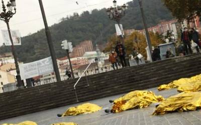 Euskal Herrian gertatutako 52 lan heriotzak salatu ditu Ernaik