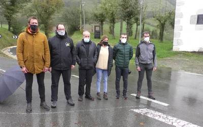 Ordiziako Mendi Maratoi erdia aurkeztu du antolakuntza  taldeak gaur Larraitzen