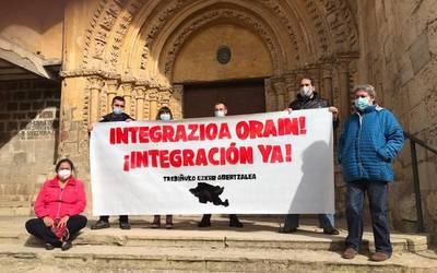 Trebiñuren "berehalako integrazioa" eskatu dute