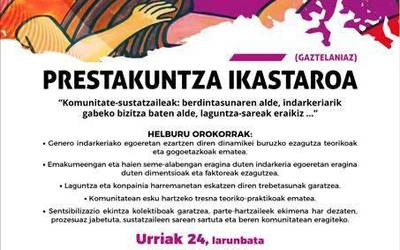 Malen Etxearen prestakuntza ikastaroa ere bertan behera geratu da