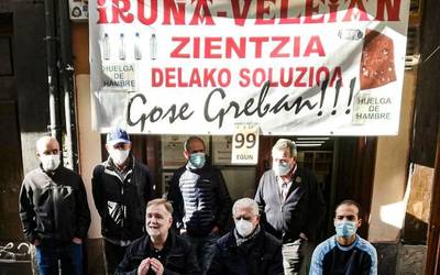 Bertan behera utzi dute Iruña-Veleia auzia argitzearen aldeko gose greba