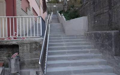 Eskailera bukatzear