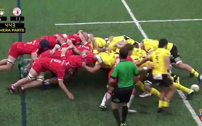 Ampo Ordiziak 27-24 galdu zuen Burgoseko Aparejadores taldearen aurka