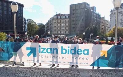 Sindikatuen batasunaren bidetik, urrats berriak presoen eskubideen alde
