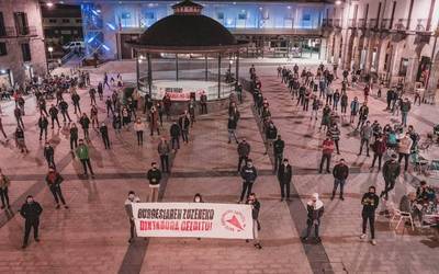 Larunbatean Zumaian mobilizatzera deitu du GKSk, "askatasun politiko eta zibilen defentsan"