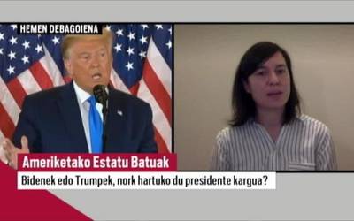 Naiara Akizu: "Trumpek bazekien posta bidezko botoa erabakiorra izango zela, eta bidea prestatzen joan da"