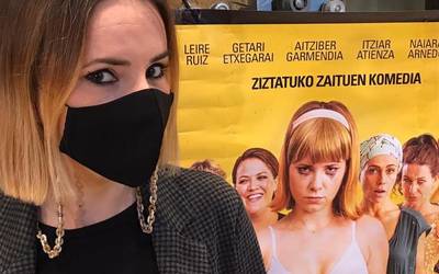 Aitziber Garmendia: "Pelikula bat hamalau egunetan grabatzea ikasgai itzela izan da"