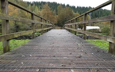 Otxandioko zurezko zubietan sareta berriak, laban ez egiteko