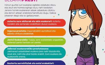 Euskaraldian parte hartzeko deia egin diete 'belarriprest' izateko zalantzan daudenei