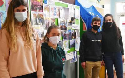 "Gurekin Erasmus + programan parte hartu duten atzerriko ikasleek Laudiora etortzeko aukera izan dezaten nahi dugu"