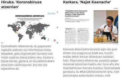 Gaur bukatuko da Komunitatearen Saria sailean botoa emateko epea