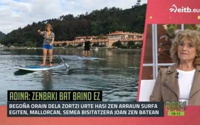 "Arraun surfean ari naizenean ahaztu egiten ditut arazo guztiak"