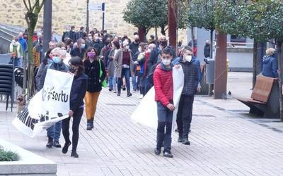 'Non dago gure dirua?' manifestazioa, Bergaran