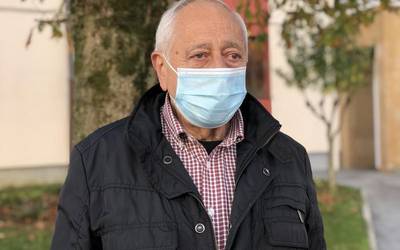 Prostatako minbiziaz berba egitea ona dela uste du Jose Manuel Molinero oñatiarrak