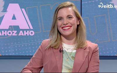Amaia Elias elkarrizketatu dute ETB1eko 'Ahoz aho' saioan