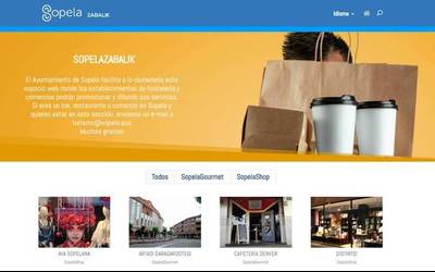 Martxan dago sopelazabalik.eus, "Sopelako negozioen erakusleiho birtuala"