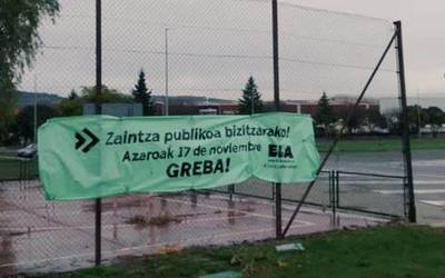 Zaintza “publikoa, duina, unibertsala eta doakoa” eskatzeko greba egingo dute gaur