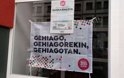 Arrasateko Udalak atxikimendua erakutsi dio Euskaraldiari