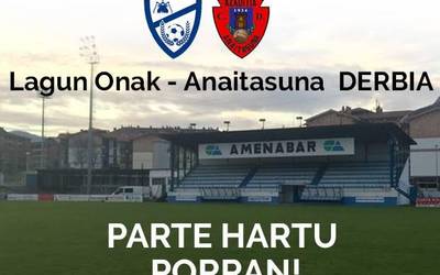 Asmatu Lagun Onak-Anaitasuna derbiaren emaitza!