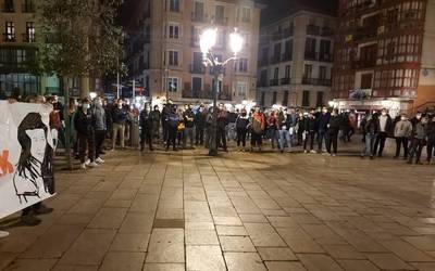 Espetxeratutako AEMko kideen kaleratzea exijitzeko mobilizazioa egingo dute gaur Bilbon