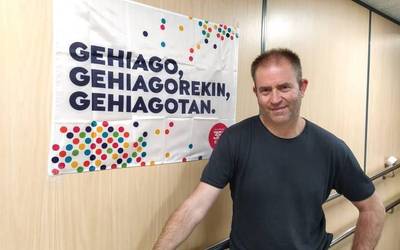 "Gaur arnasgune duguna, bihar zainketa berezien unitatean aurkitu liteke ereintzeari uzten badiogu"