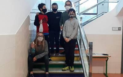 Lier, Unai, Aiora, Pau, Aimar eta Ioar