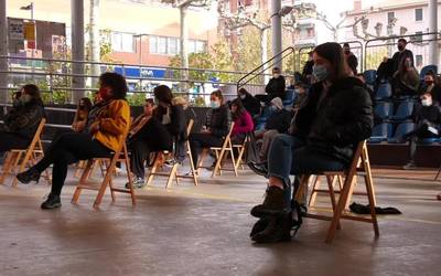 Goierriko Itaiak pasa den larunbatean hitzaldi bat eskeini zuen Beasaingo pergoletako frontoian