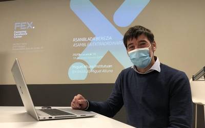 Juan Bautista Ayerbe: "Torlojugintza enpresen erdia Bergaran dago"