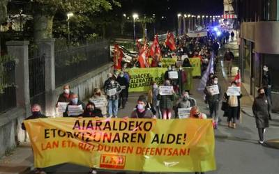 Ehundik gora herritar batu dira LABek eginiko mobilizazioan, “Aiaraldeko etorkizunaren alde”