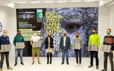 Foru Aldundiaren aitortza jaso du Izarraitz Lanbide Heziketak, 'Ekonomia zirkularra modelatzen' programa tarteko